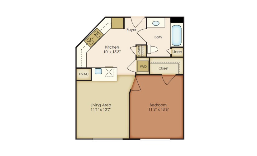 Studio 1 2 Bedroom Apartments For Rent At Mchenry Row
