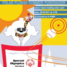 Who has not wanted the opportunity to dunk their friends at Kimley-Horn ?! Well now you have a chance…..
 
This Thursday (8/26) starting at 4:00pm we will be in a dunk tank to raise money for the Special Olympics. 
 
Where: 1401 Porter St, Baltimore, MD 21230 (motor court at Diamond Back Brewery in Locust Point)
When: Thursday 8/26 - 4:00-7:00pm
Cost: donation for ball purchase (all proceeds go to Special Olympics of Maryland)
#PolarBearPlunge #MarylandSpecialOlympics Instagram post from @mchenryrowapts on August 25, 2021 07:29:11am