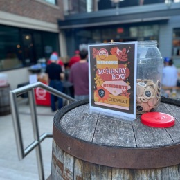 Thanks to the wonderful @mchenryrowliving residents who came out for our @yes.chef.1 cookout tonight at @dbcbeer! Instagram post from @mchenryrowapts on September 29, 2021 20:10:41pm